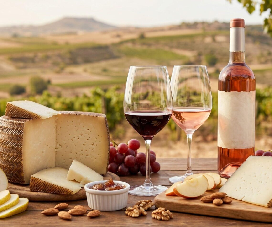 Maridajes perfectos entre el queso manchego y el vino de Cuenca