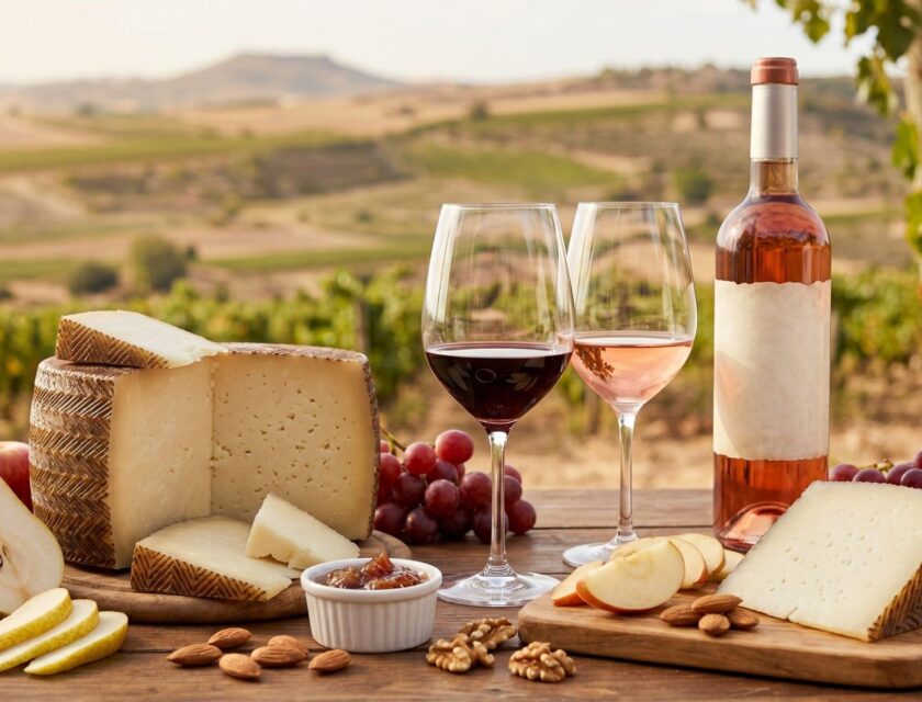 Maridajes perfectos entre el queso manchego y el vino de Cuenca
