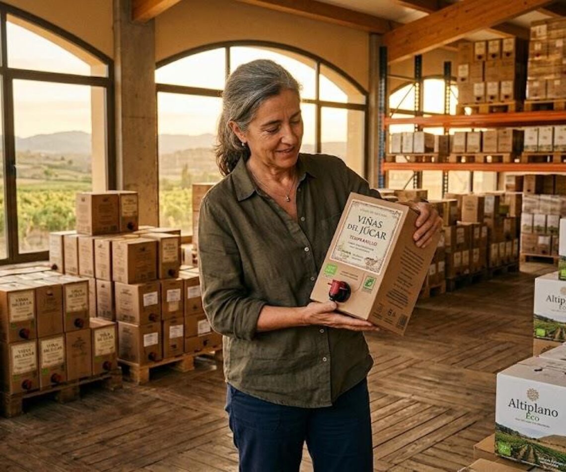 donde comprar bag in box de vino ecólogico de Cuenca