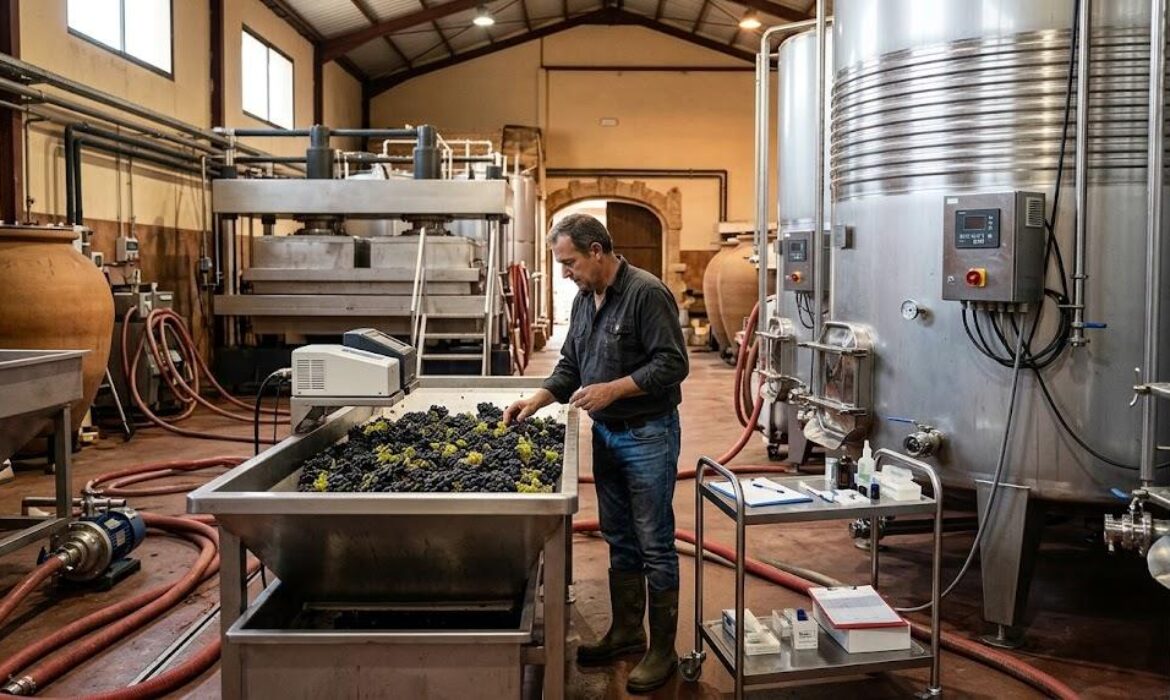 elaboración de vinos Vega Moragona